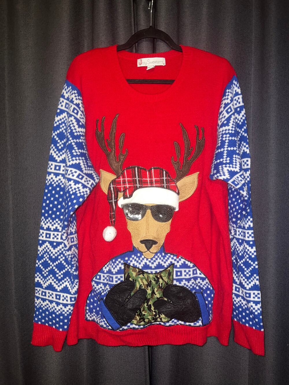 Ugly Christmas Sweater Xmas Size XXL